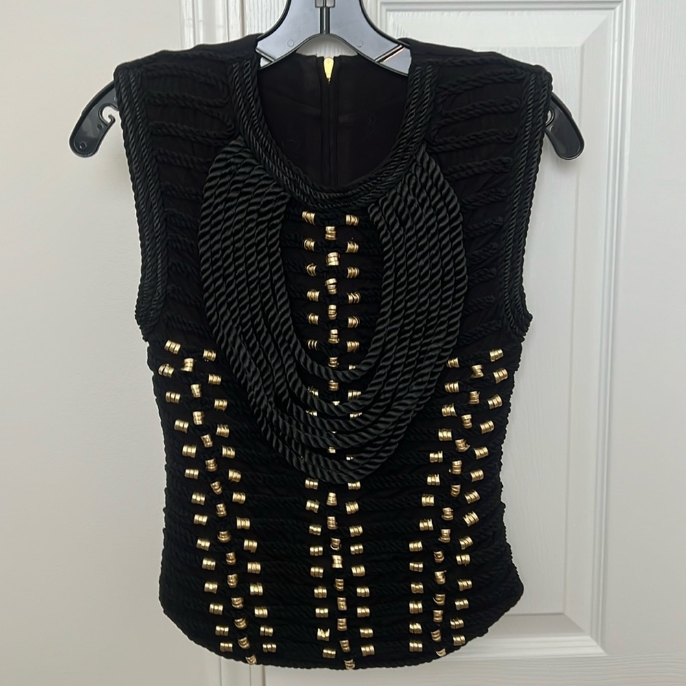 Balmain for H&M Black Top